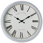 Zidni sat Mariot  promjer 40,5x8 cm bijeli