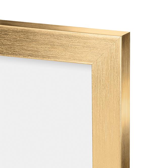 Okvir za fotografiju 13x18 zlatni reljefni, staklo