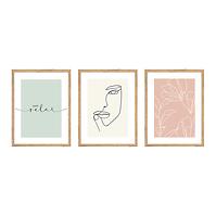 Set slika, 3 slike 30x40 cm 107x43 cm