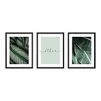 Set slika, 3 slike 30x40 cm 107x43 cm