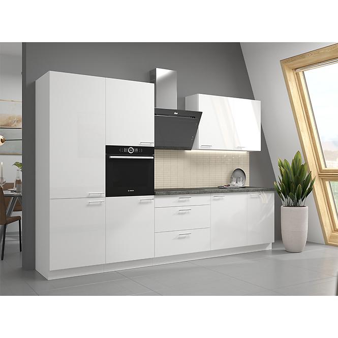 Kuhinjski ormarić Lara 60 NAGU-36 1F MDF bijeli sjaj