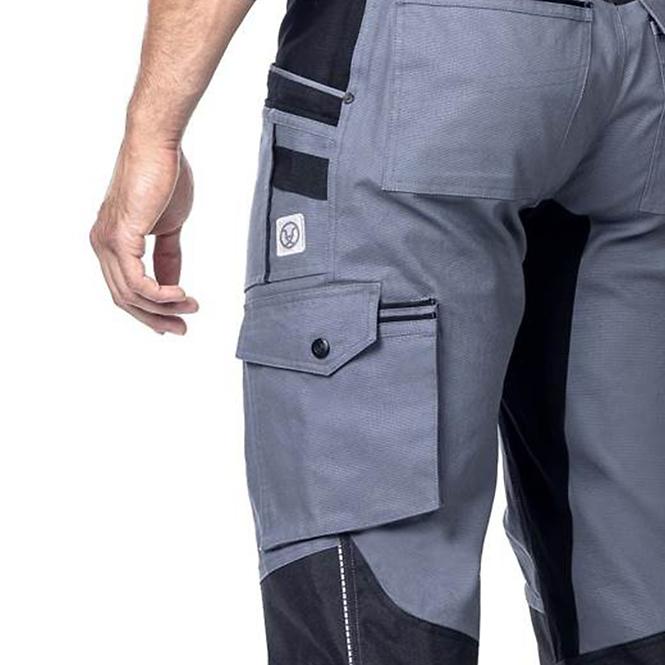 Radne zaštitne hlače Farmer Ardon®4xStretch® siva vel. 54