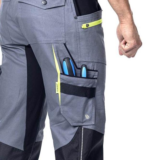 Radne zaštitne hlače Farmer Ardon®4xStretch® siva vel.  58