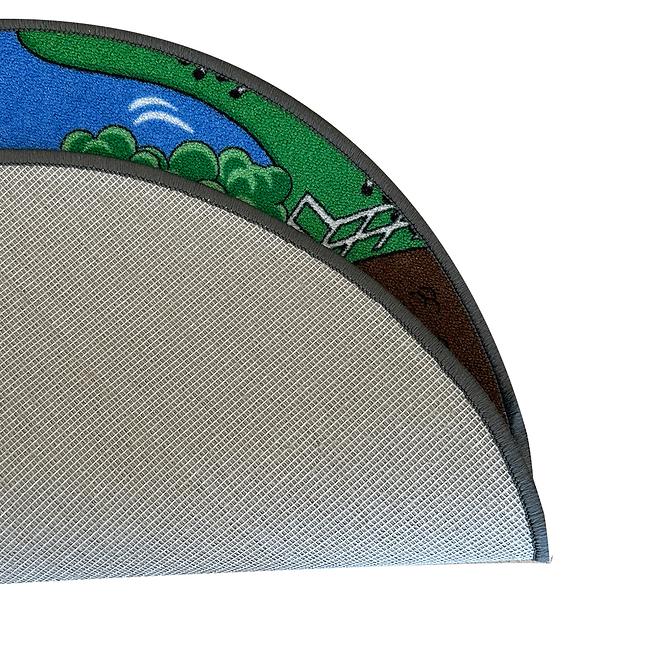 Tepih Kids Farm 0.8/0.8 Round Zeleno