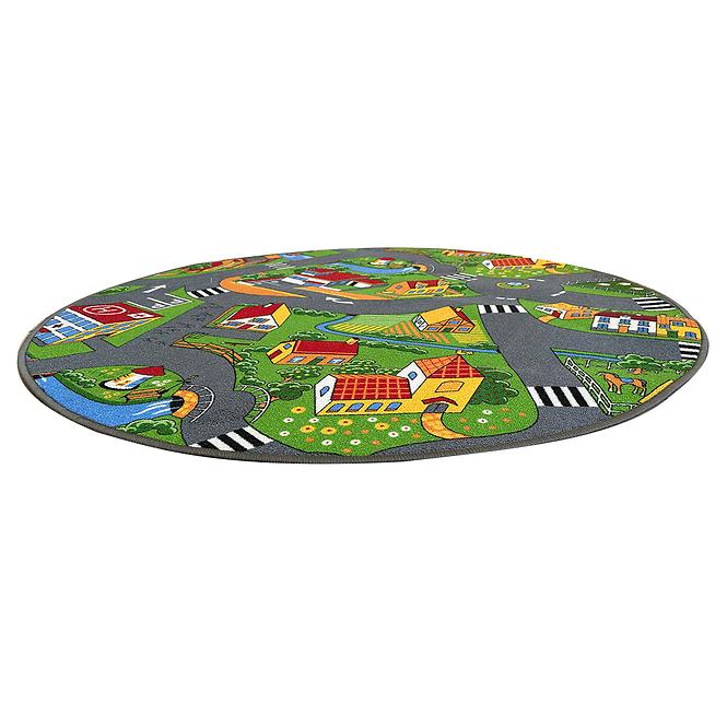 Tepih Metropolis 1.33/1.33 Round Siva