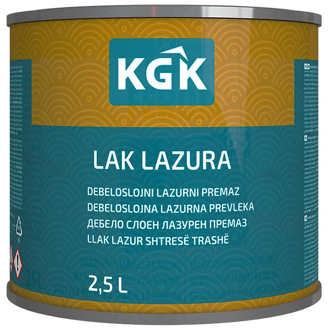 KGK sjajni lazurni premaz-hrast 2,5l