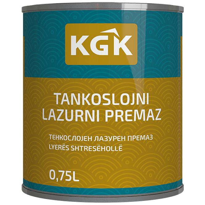 KGK tankoslojni lazurni premaz orah 0,75l