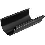 Oluk 64-009 čelik 125 mm 4 m Bryza crna RAL 9005