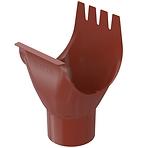 Odvodni lijevak 64-046  čelik 125/90 mm Bryza boja cigle RAL 8004