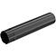 Odvodna cijev 64-429  čelik 100 mm 3 m Bryza crna RAL 9005