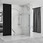 Tuš stijena Walk-in Aero ˝N˝ Rea K7550 120x195 chrom,3