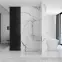 Tuš stijena Walk-in Aero ˝N˝ Rea K3021 110x195 chrom,4