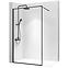 Tuš stijena Walk-in Bler Rea K7630 110x195 black