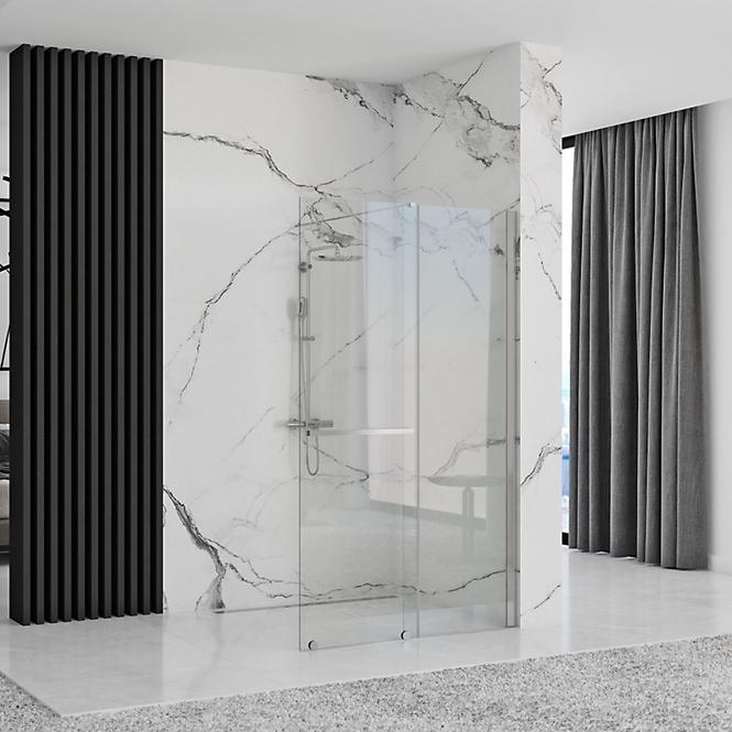 Tuš stijena Walk-in Cortis Rea K7210 100x200 chrom