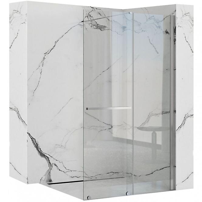 Tuš stijena Walk-in Cortis Rea K7211 120x200 chrom