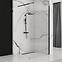 Tuš stijena Walk-in Aero Intimo Rea K4123 90x200 black,5