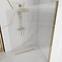 Tuš stijena Walk-in Aero Intimo Rea K4126 100x200 gold brush,3