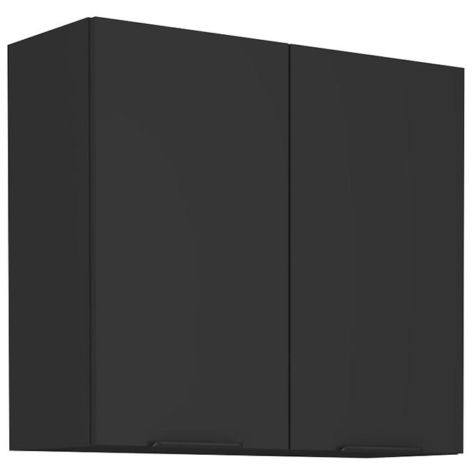 Kuhinjski ormarić Siena crni mat 80g-72 2f