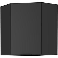 Kuhinjski ormarić Siena crni mat 60x60 Gn-72 1f (45°)