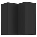 Kuhinjski ormarić Siena crni mat 60x60 Gn-72 1f (90°)