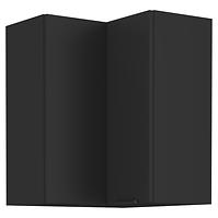 Kuhinjski ormarić Siena crni mat 60x60 Gn-72 1f (90°)