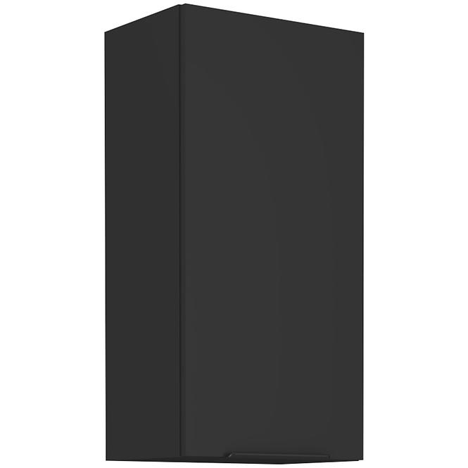 Kuhinjski ormarić Siena crni mat 40g-90 1f