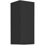 Kuhinjski ormarić Siena crni mat 30g-72 1f