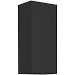 Kuhinjski ormarić Siena crni mat 30g-90 1f