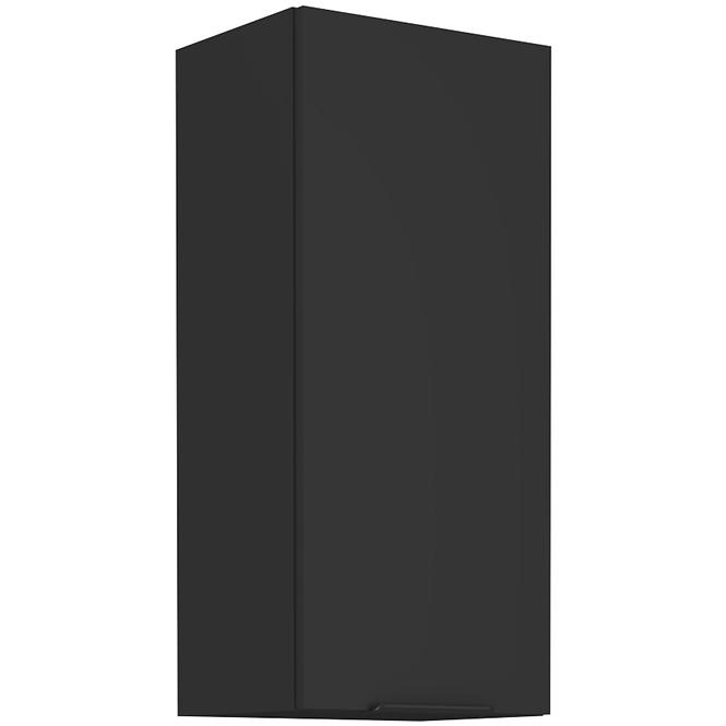 Kuhinjski ormarić Siena crni mat 30g-90 1f