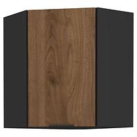 Kuhinjski ormarić Monza orah okapi 60x60 Gn-72 1f (45°)