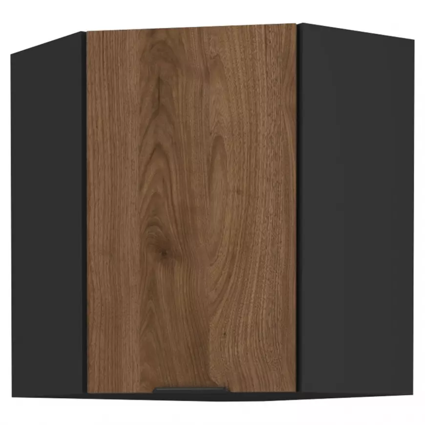 Kuhinjski ormarić Monza orah okapi 60x60 Gn-72 1f (45°)