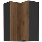 Kuhinjski ormarić Monza orah okapi 60x60 Gn-90 1f (90°)
