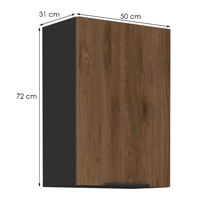 Kuhinjski ormarić Monza orah okapi 50g-72 1f