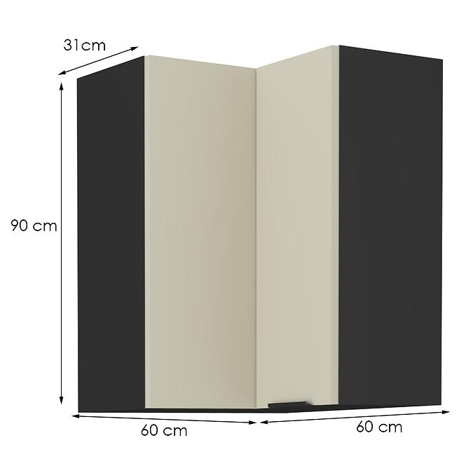Kuhinjski ormarić Arona cashmere 60x60 Gn-90 1f (90°)