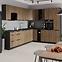 Kuhinjski ormarić Monza orah okapi 90x90 Dn 2f bb,4