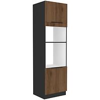 Kuhinjski ormarić Monza orah okapi 60dpm-210 2f