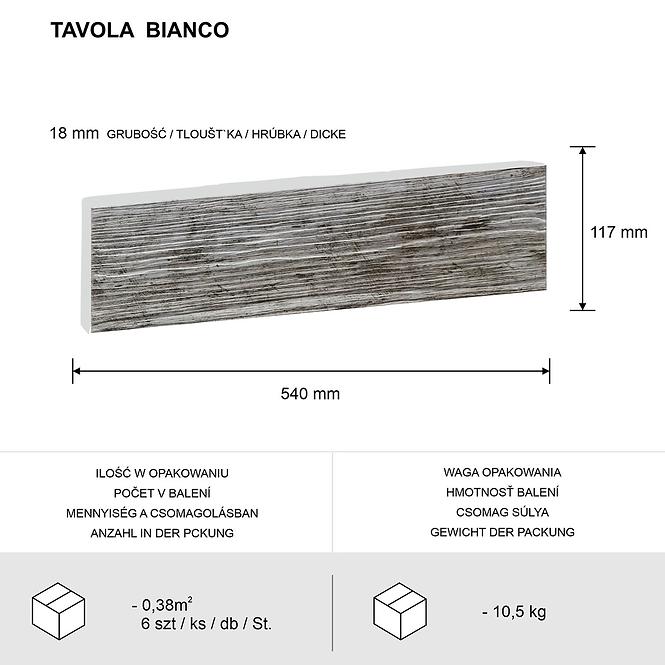 Betonski kamen Tavola Bianco pak=0,38 m2