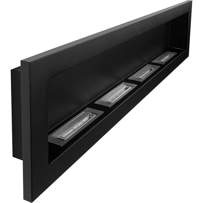 Bio-kamin 1600x400 crni mat