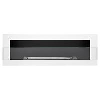 Bio-kamin 1200x400 bijelo sjajno