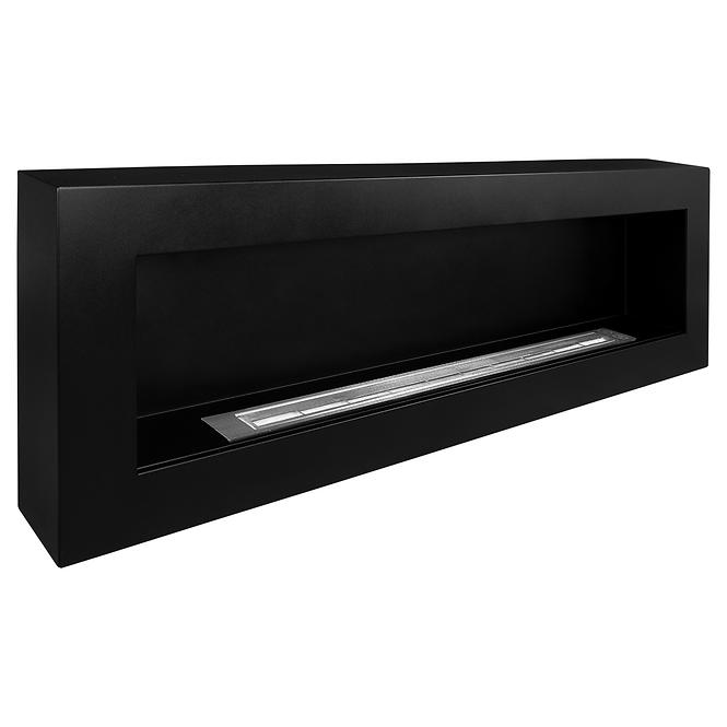 Bio-kamin 1200x400 box crni mat