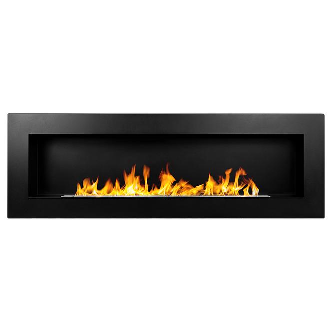 Bio-kamin 1200x400 box crni mat