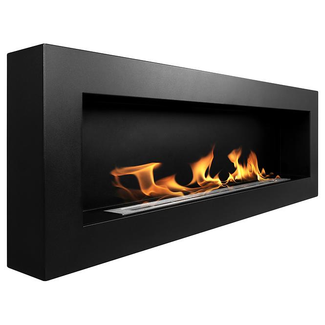 Bio-kamin 1200x400 box crni mat