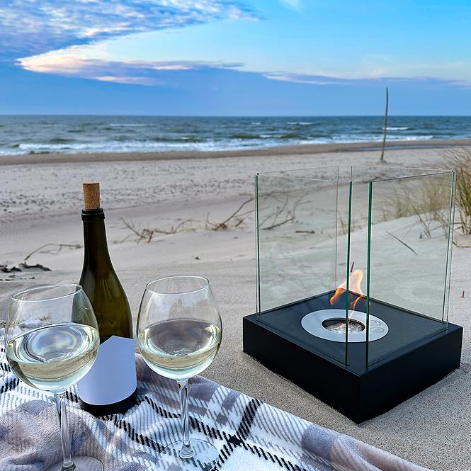 Bio-kamin sunset mini crni mat