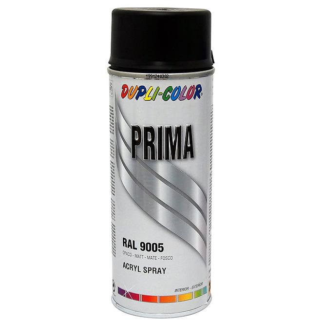 Spray Prima RAL9005 mat 400 ml