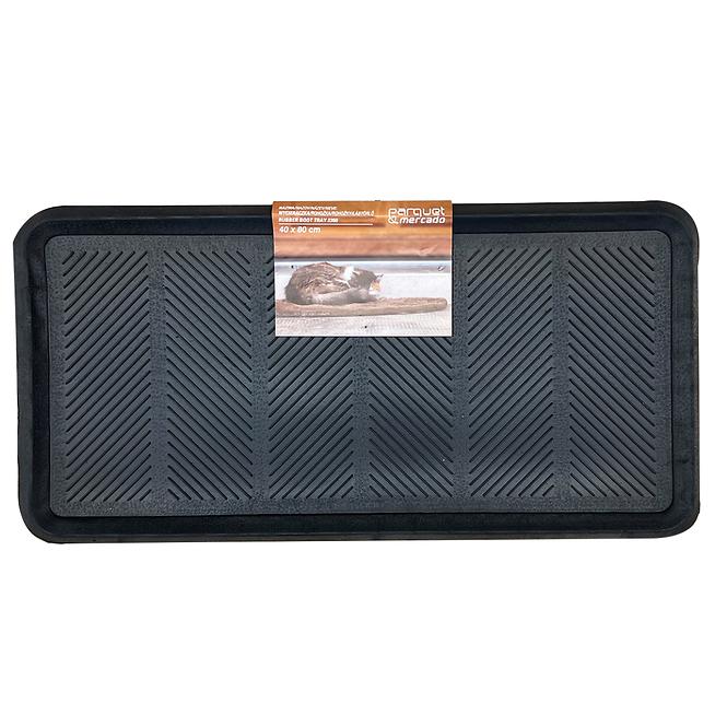 Otirač gumena čizma 2350 ladica crna 40x80