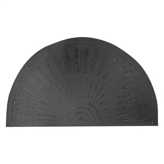 Otirač Polukrug Kr-602-7 45x75cm Domet Siva