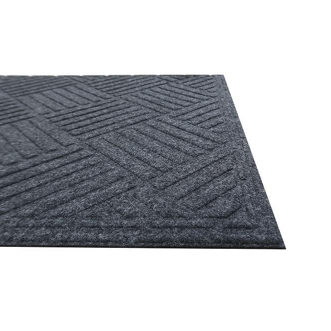 Otirač K-504-3 80x120cm Textile Siva