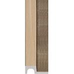 Lijeva završna letvica MODERN BIG Natural 2.65m