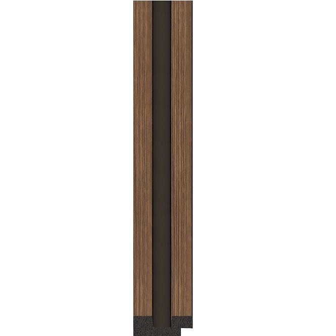 Lijeva završna letvica MODERN SLIM Dark 2.65m