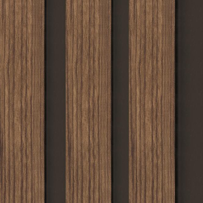 Zidni panel s lamelama MODERN LINE NORMAL Dark 12x122x2650mm